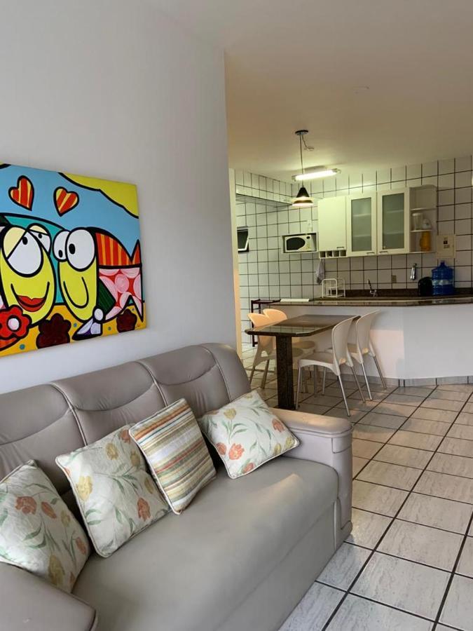 Apartamento Pe Na Areia E Aguas Tranquilas No Centro De Guarapari Kültér fotó