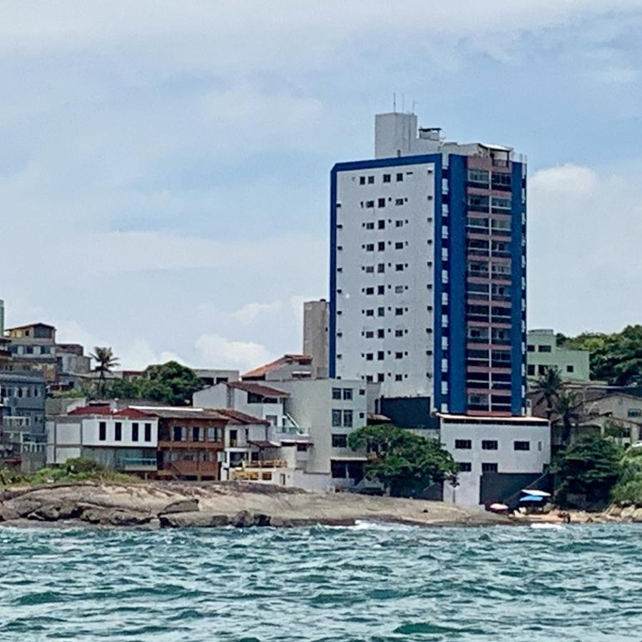 Apartamento Pe Na Areia E Aguas Tranquilas No Centro De Guarapari Kültér fotó